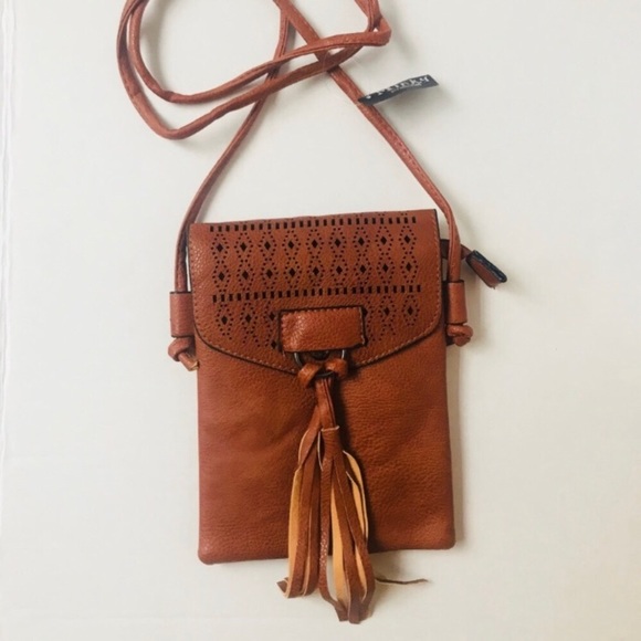 Minky Accessories Handbags - Minky Boutique | Boho Vegan Leather Tassel Purse